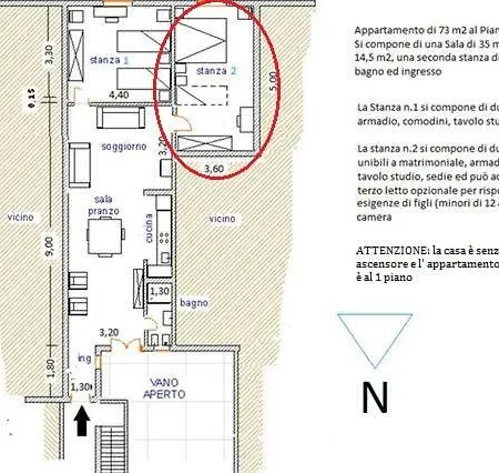 A Quattro Passi 公寓 博洛尼亚